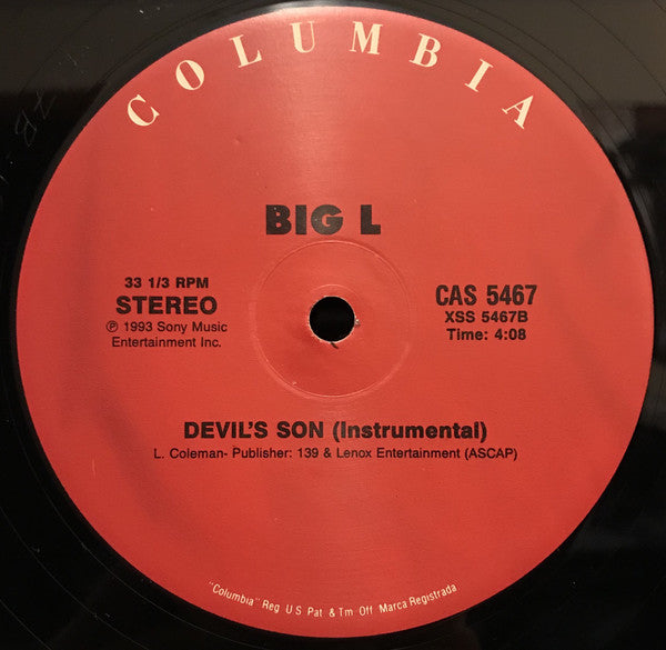 Big L ~ Devil's Son (Vinyl) - Djungel & Jazz