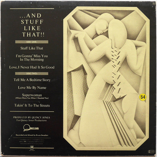 Quincy Jones ~ Sounds ... And Stuff Like That!! (Vinyl) - Djungel & Jazz
