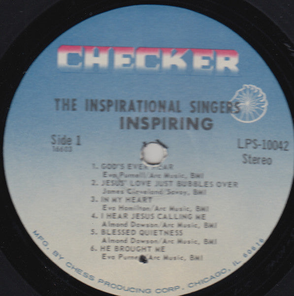 The Inspirational Singers ~ Inspiring (Vinyl) - Djungel & Jazz