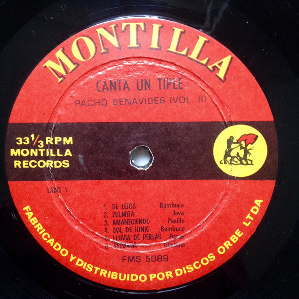Pacho Benavides ~ Canta Un Tiple Vol II (Vinyl) - Djungel & Jazz