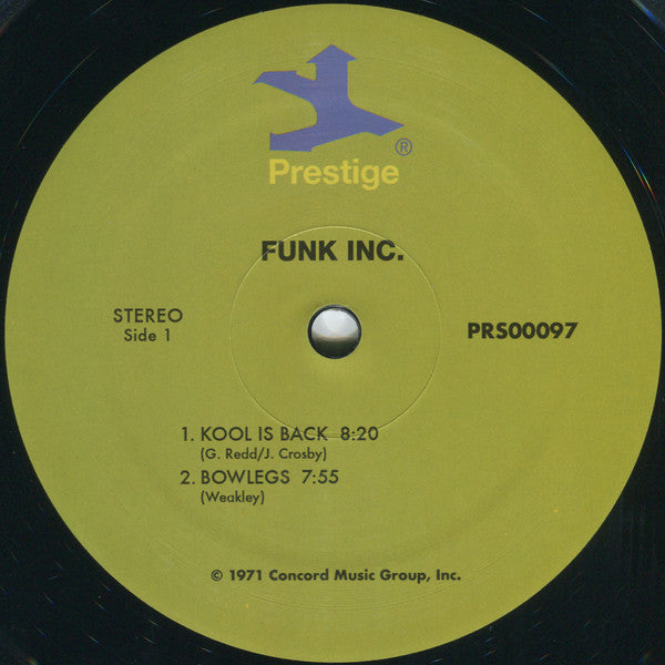 Funk Inc. ~ Funk Inc. (Vinyl) - Djungel & Jazz