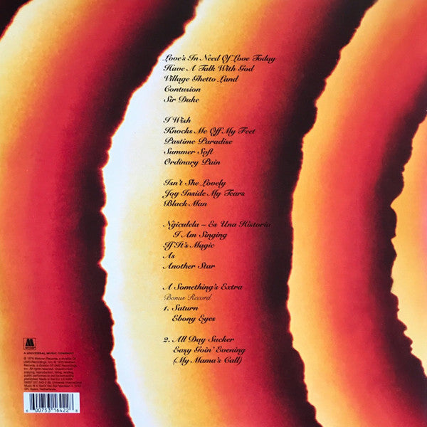 Stevie Wonder : Songs In The Key Of Life (2xLP, Album, 180 + 7", EP + RE)