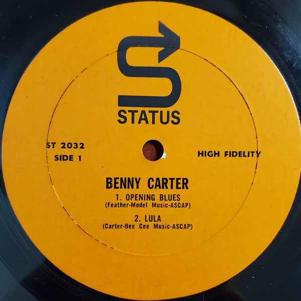 Benny Carter With Ben Webster & Barney Bigard : Benny, Ben & Barney (LP, Album)