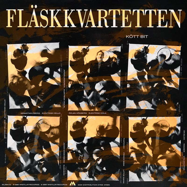 Fläskkvartetten / Fleshquartet : Kött Bit / Meat Beat (12", MiniAlbum)