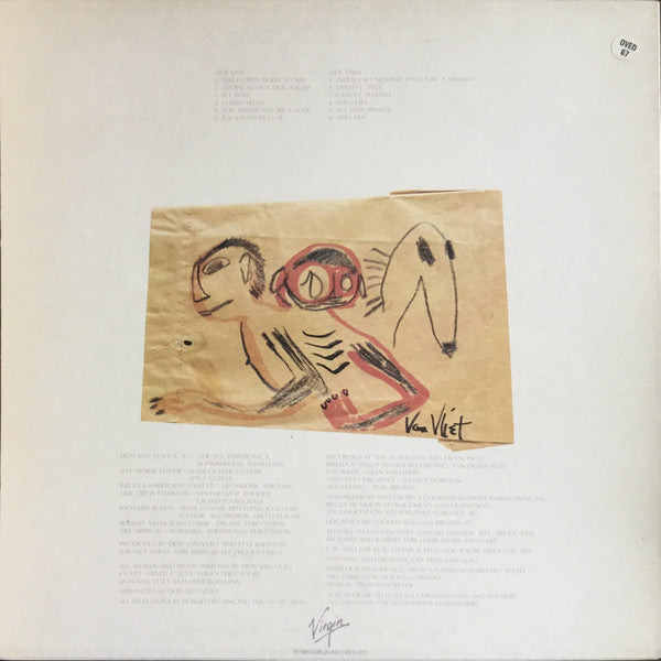 Captain Beefheart And The Magic Band ~ Shiny Beast (Bat Chain Puller) (Vinyl) - Djungel & Jazz