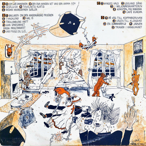 Blå Tåget : Brustna Hjärtans Hotell (2xLP, Album, Blu)