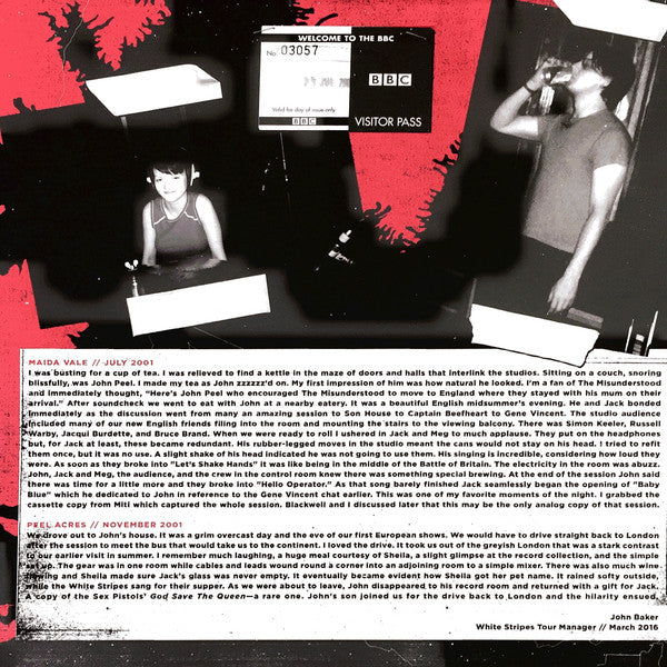 The White Stripes ~ The Complete John Peel Sessions (Vinyl) - Djungel & Jazz