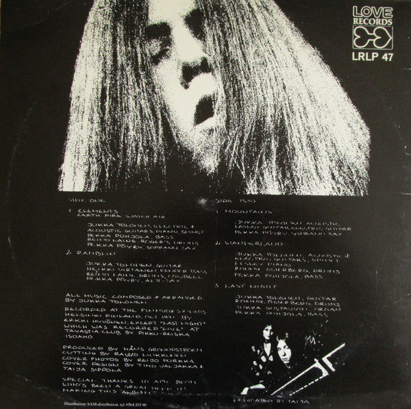 Jukka Tolonen ~ Tolonen! (Vinyl) - Djungel & Jazz