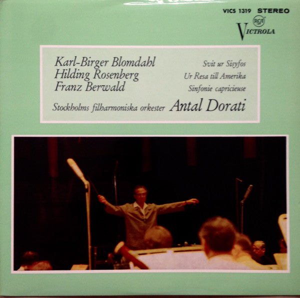 Karl-Birger Blomdahl - Hilding Rosenberg - Franz Berwald / Stockholms Filharmoniska Orkester, Antal Dorati ~ Karl-Birger Blomdahl: Svit Ur Sisyfos - Hilding Rosenberg: Ur Resa Till Amerika - Franz Berwald: Sinfonie Capricieuse (Vinyl) - Djungel & Jazz