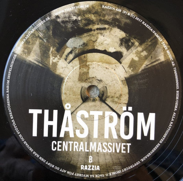 Thåström ~ Centralmassivet (Vinyl) - Djungel & Jazz