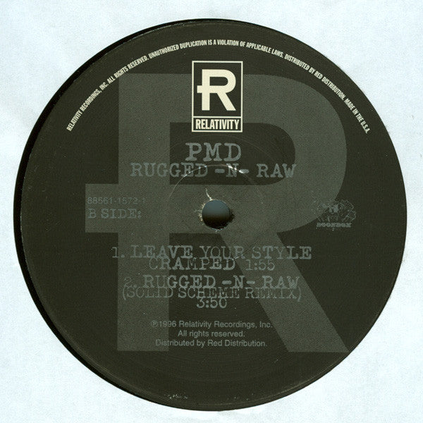 PMD ~ Rugged-N-Raw (Vinyl) - Djungel & Jazz