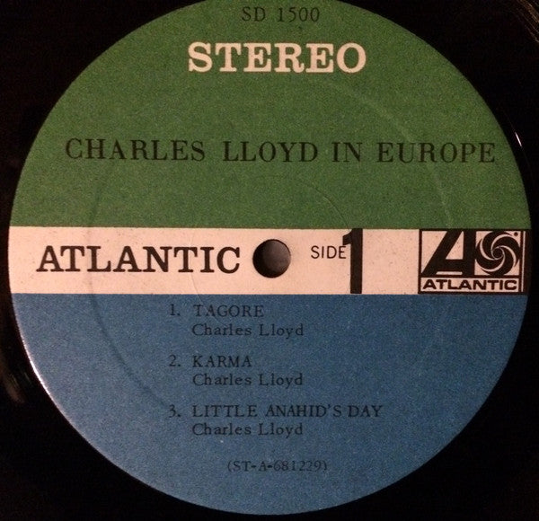 Charles Lloyd : Charles Lloyd In Europe (LP, Album)