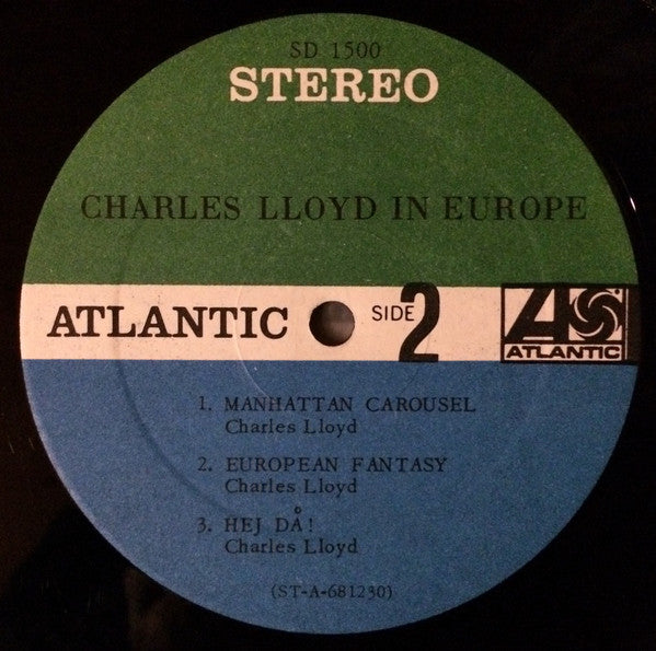 Charles Lloyd : Charles Lloyd In Europe (LP, Album)