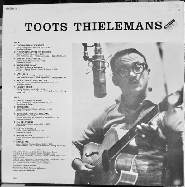Toots Thielemans ~ Bluesette/Toots (Vinyl) - Djungel & Jazz