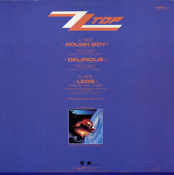 ZZ Top ~ Rough Boy (Vinyl) - Djungel & Jazz