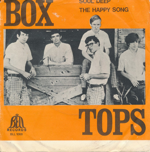 The Box Tops ~ Soul Deep / The Happy Song (Vinyl) - Djungel & Jazz