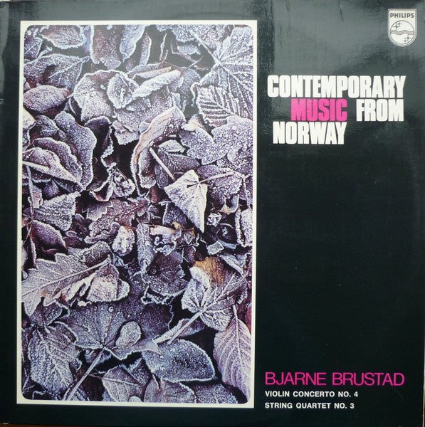 Bjarne Brustad ~ Contemporary Music From Norway (Vinyl) - Djungel & Jazz