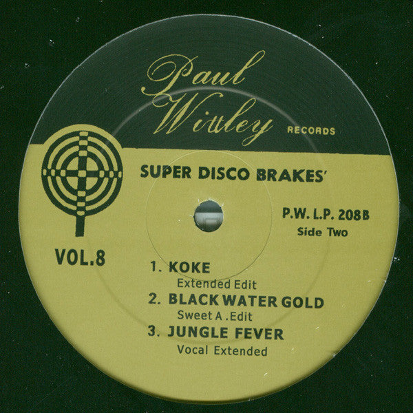 Various : Super Disco Brakes' Vol. 8 (LP, Comp)
