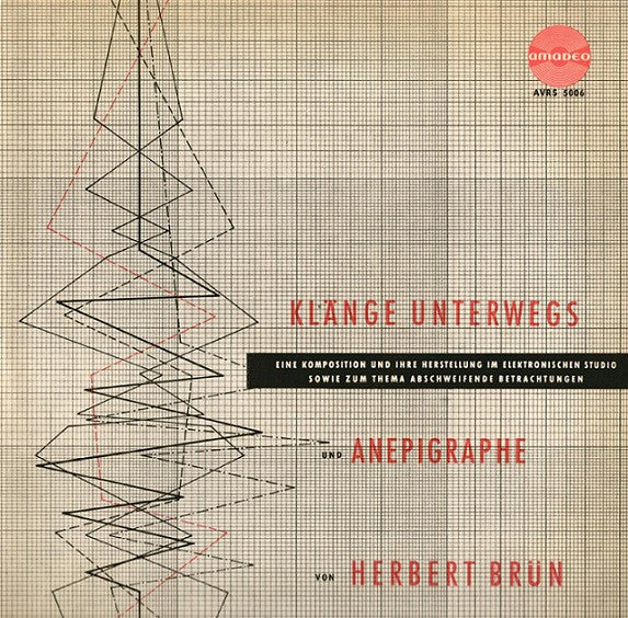Herbert Brün ~ Klänge Unterwegs Und Anepigraphe (Vinyl) - Djungel & Jazz