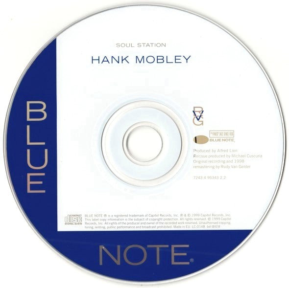 Hank Mobley ~ Soul Station (Vinyl) - Djungel & Jazz