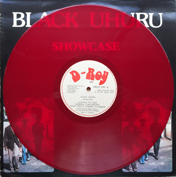 Black Uhuru : Showcase (LP, Album, Red)