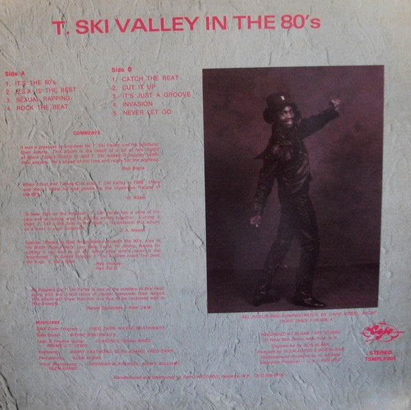 T-Ski Valley ~ In The 80's (Vinyl) - Djungel & Jazz