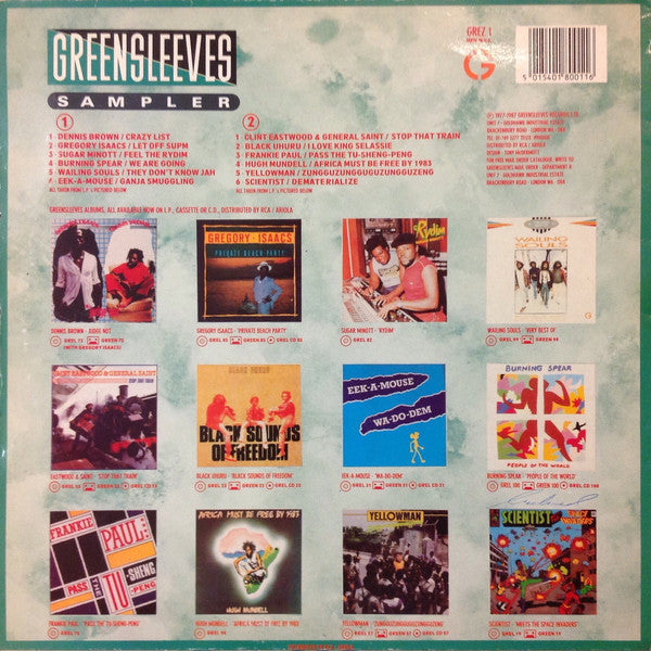 Various : Greensleeves Sampler (LP, Smplr)