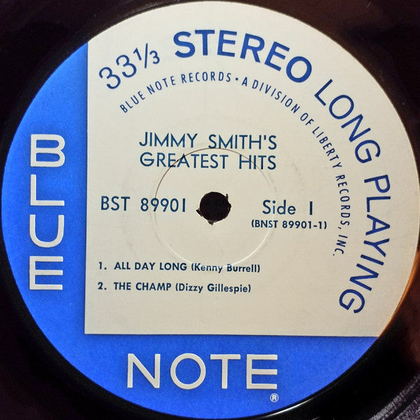 Jimmy Smith ~ Jimmy Smith's Greatest Hits! (Vinyl) - Djungel & Jazz