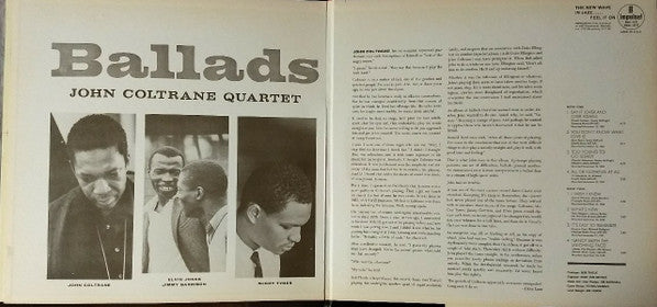 The John Coltrane Quartet ~ Ballads (Vinyl) - Djungel & Jazz