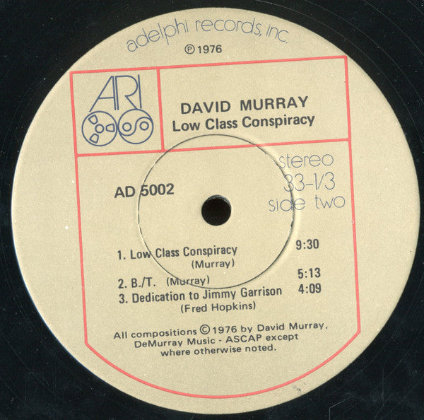 David Murray ~ Low Class Conspiracy (Vinyl) - Djungel & Jazz