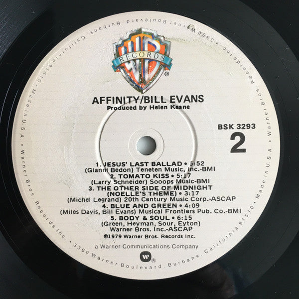 Bill Evans / Toots Thielemans ~ Affinity (Vinyl) - Djungel & Jazz
