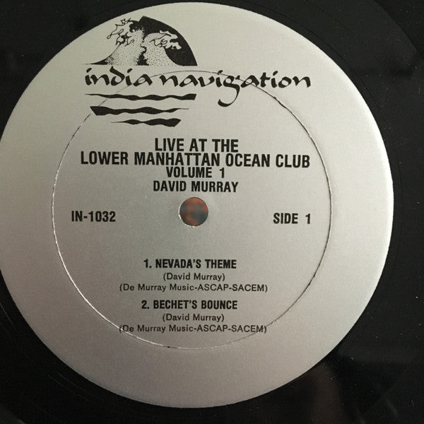 David Murray ~ Live At The Lower Manhattan Ocean Club Volume 1 (Vinyl) - Djungel & Jazz