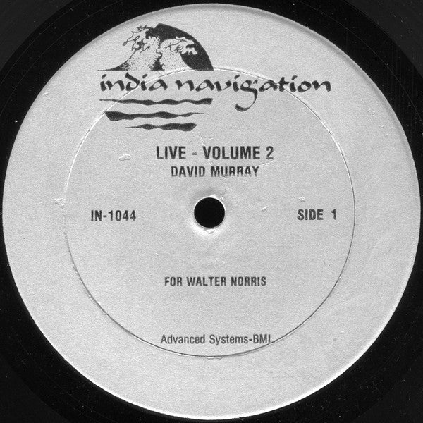 David Murray ~ Live - Volume 2 (Vinyl) - Djungel & Jazz