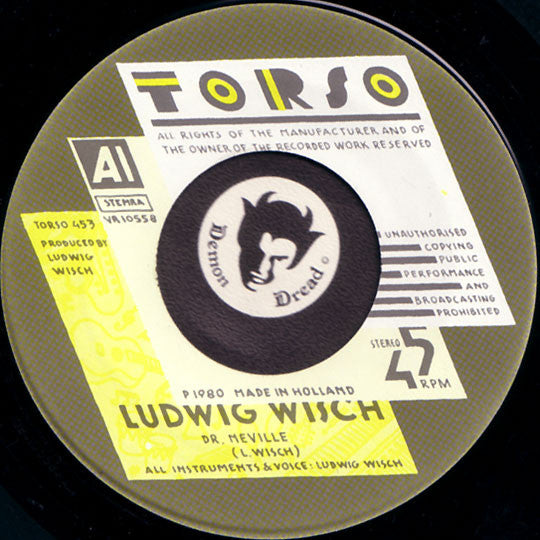 Ludwig Wisch ~ Dr. Neville (Vinyl) - Djungel & Jazz