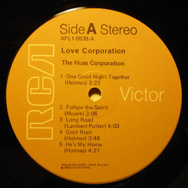 The Hues Corporation ~ Love Corporation (Vinyl) - Djungel & Jazz
