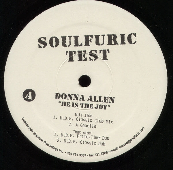 Donna Allen ~ He Is The Joy (Vinyl) - Djungel & Jazz