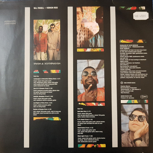 Bill Frisell - Vernon Reid : Smash & Scatteration (LP, Album)