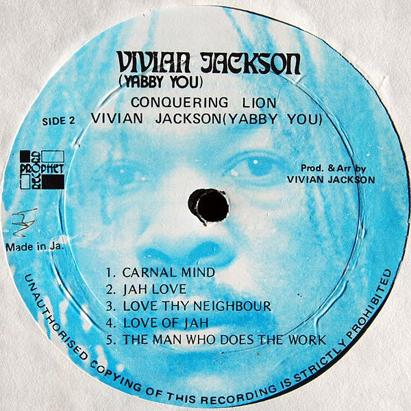 Vivian Jackson ~ Conquering Lion (Vinyl) - Djungel & Jazz