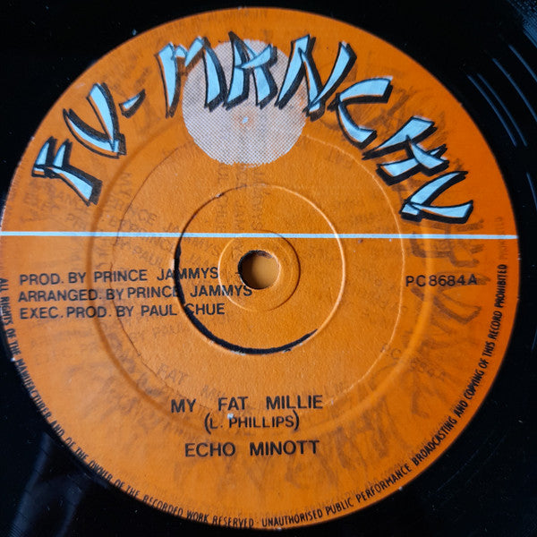 Echo Minott ~ My Fat Millie (Vinyl) - Djungel & Jazz