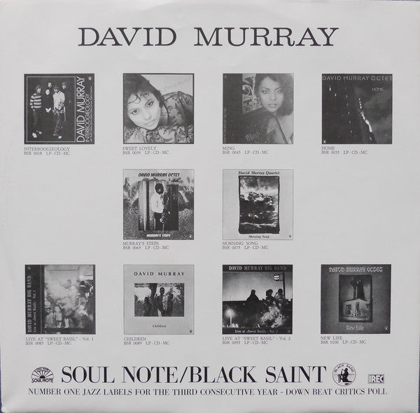 David Murray Octet ~ New Life (Vinyl) - Djungel & Jazz