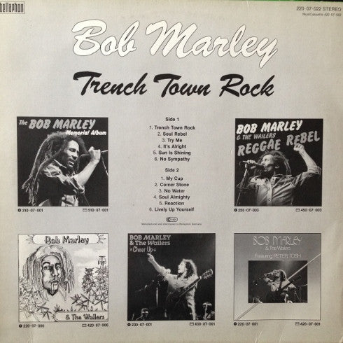 Bob Marley And The Wailers* : Trench Town Rock (LP, Comp)