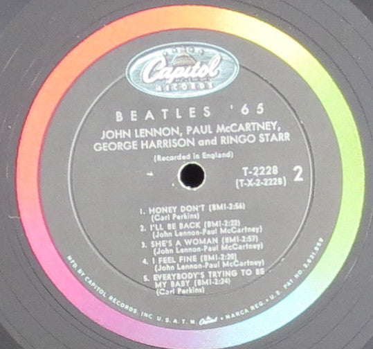 The Beatles ~ Beatles '65 (Vinyl) - Djungel & Jazz