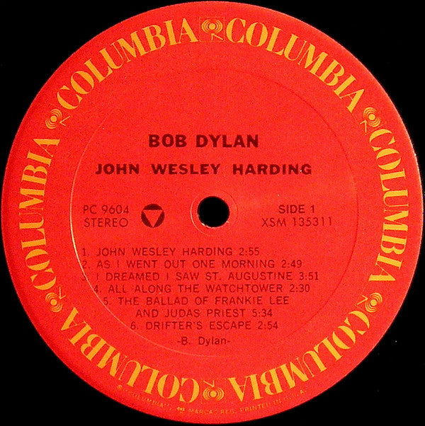 Bob Dylan ~ John Wesley Harding (Vinyl) - Djungel & Jazz