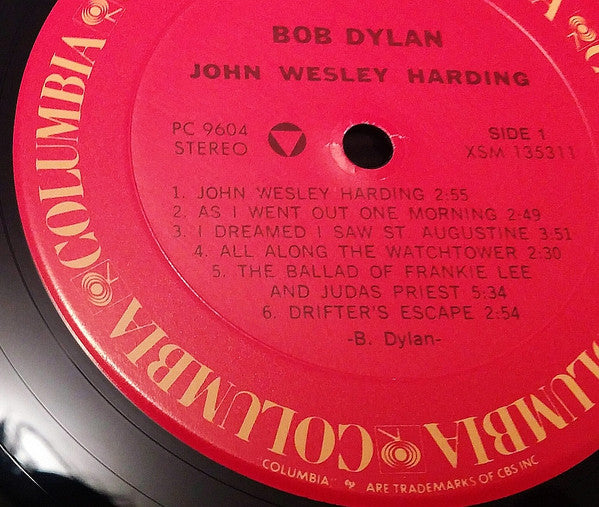 Bob Dylan ~ John Wesley Harding (Vinyl) - Djungel & Jazz