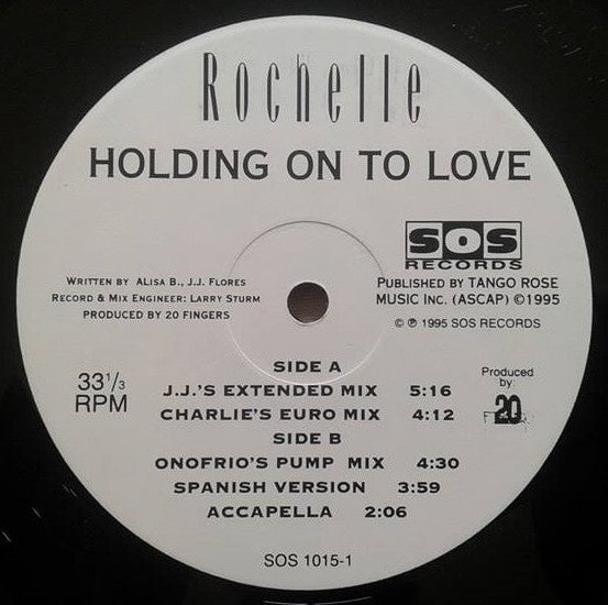 Rochelle  ~ Holding On To Love (Vinyl) - Djungel & Jazz