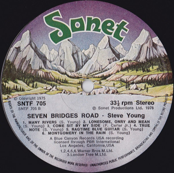 Steve Young  ~ Seven Bridges Road (Vinyl) - Djungel & Jazz
