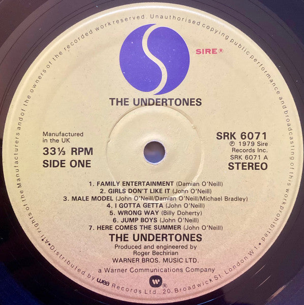 The Undertones ~ The Undertones (Vinyl) - Djungel & Jazz