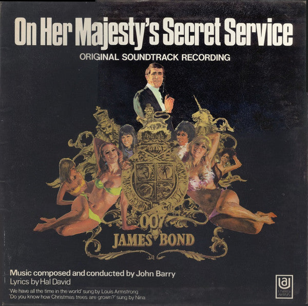 John Barry ~ On Her Majesty's Secret Service (Original Soundtrack Recording) (Vinyl) - Djungel & Jazz