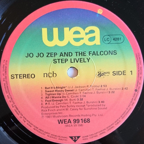 Jo Jo Zep And The Falcons ~ Step Lively (Vinyl) - Djungel & Jazz