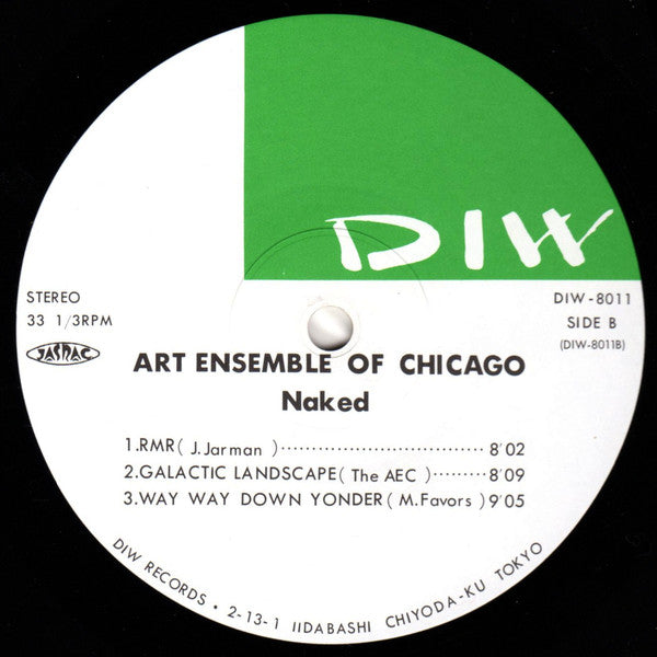 Art Ensemble Of Chicago ~ Naked (Vinyl) - Djungel & Jazz